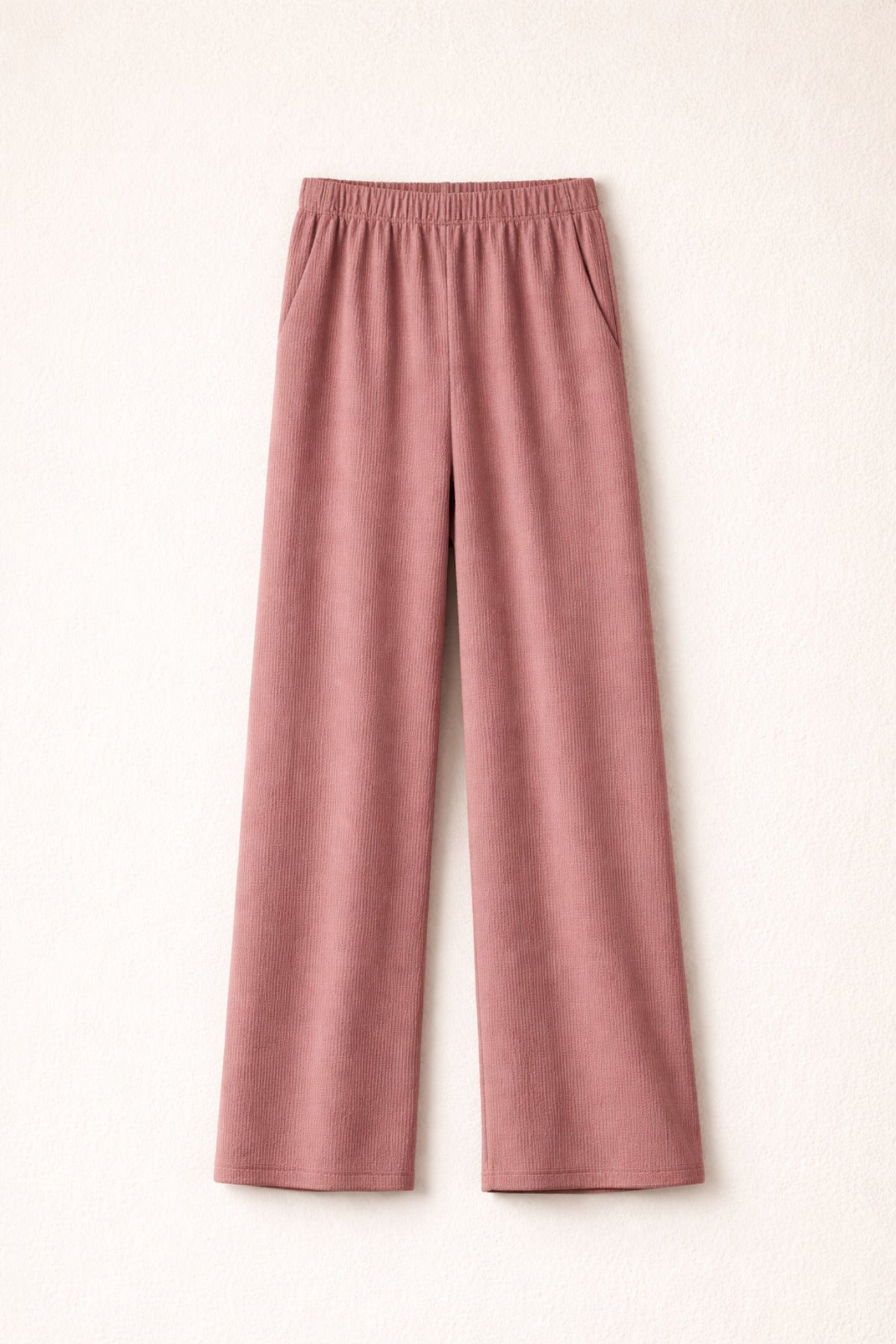 Pembe Bürümcük Pantolon ürün görseli - Ivoire Wear